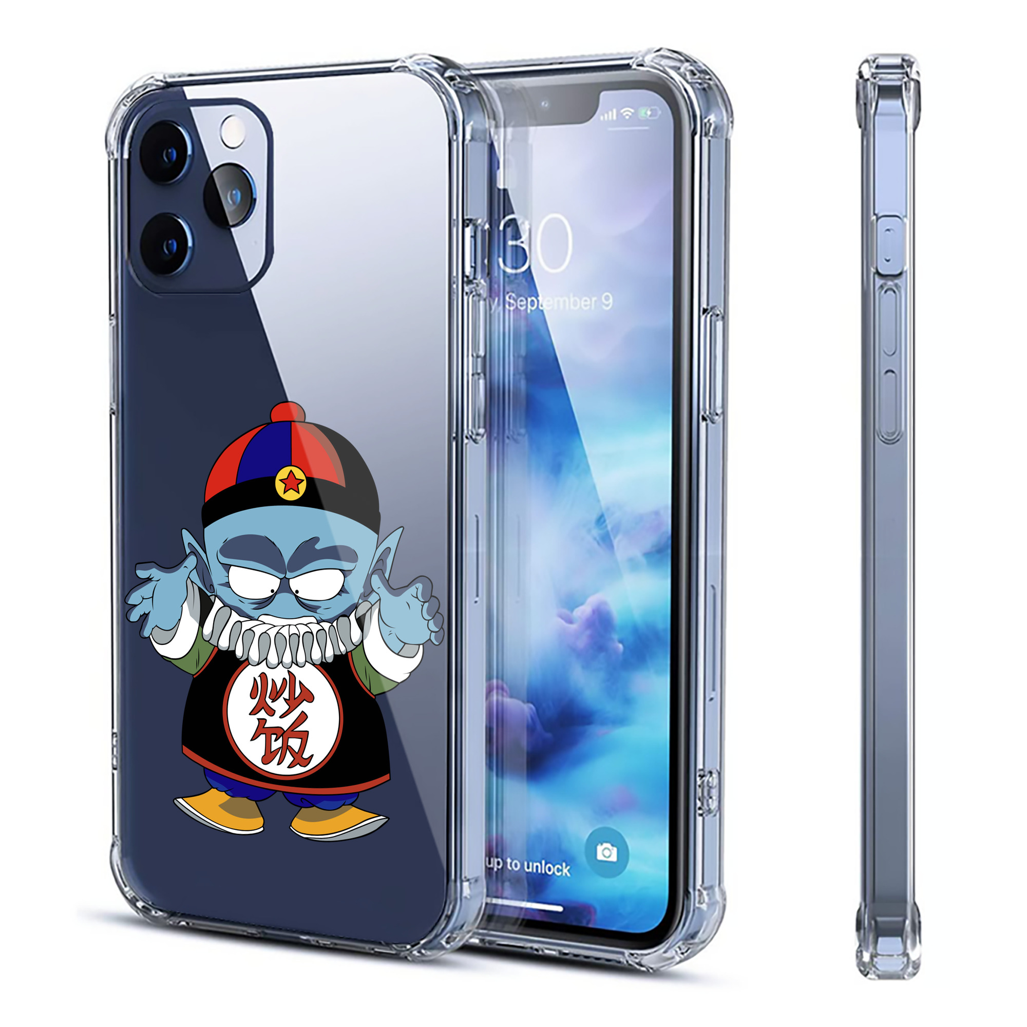 （画像用） ドラゴンボール DRAGON BALL 【iPhone 12シリーズ対応】透明スマホケース（クリアソフトケース）